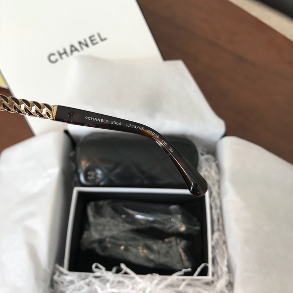 ❌❌SOLD❌❌ CHANEL Women’s Sunglasses Havana Brown - Picture 4 of 8